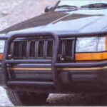 Frontschutzbügel Schwarz 60mm Edelstahl