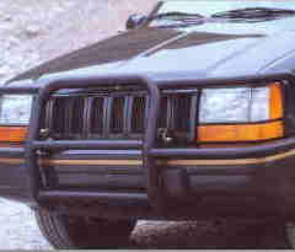 Frontschutzbügel Schwarz 60mm Edelstahl