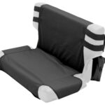 Sitzbezugset hinten inkl. Taschen schwarz