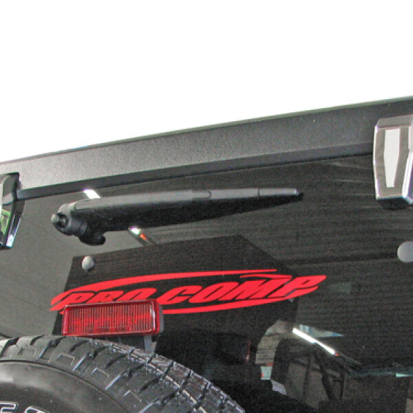 Heckklappenscharniercoverset, oben Chrom 2-Teilig, Wrangler JK,