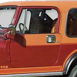 Dekorset Ganzstahltüre braun CJ: 80 - 86 | YJ: 87 - 95