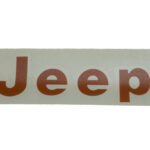 Dekorset Seitlich burnt/orange CJ: 76 - 86 | YJ: 87 - 95