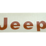 Dekorset Jeep Seitlich Kupfer CJ: 76 - 86 | YJ: 87 - 95