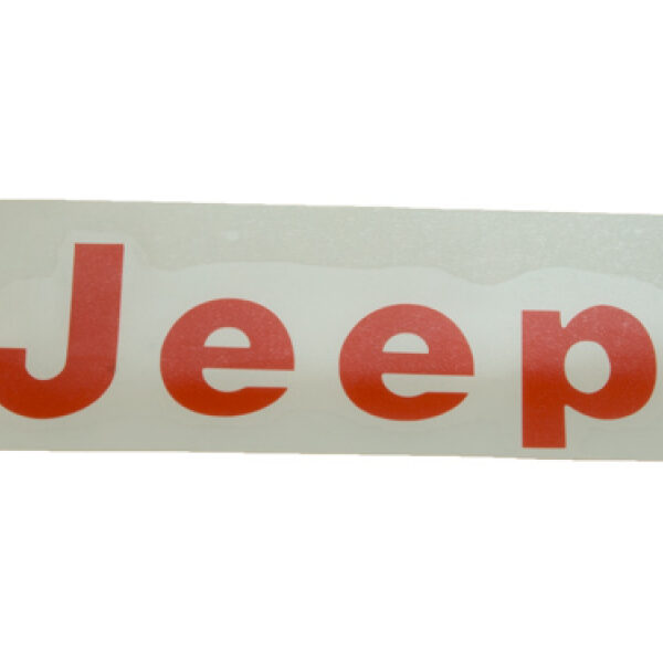 Dekorset  Jeep Seitlich dunkel orange CJ: 76 - 86 | YJ: 87 - 95