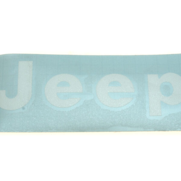 Dekorset  Jeep Seitlich weiss CJ: 76 - 86 | YJ: 87 - 95