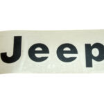 Dekorset Jeep Seitlich schwarz CJ: 76 - 86 | YJ: 87 - 95