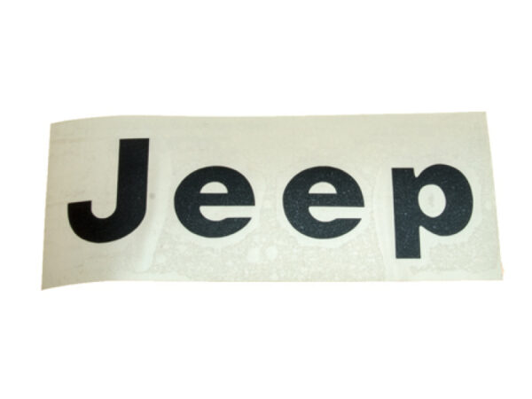 Dekorset Jeep Seitlich schwarz CJ: 76 - 86 | YJ: 87 - 95