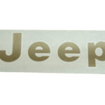 Dekorset Jeep Seitlich gold CJ: 76 - 86 | YJ: 87 - 95