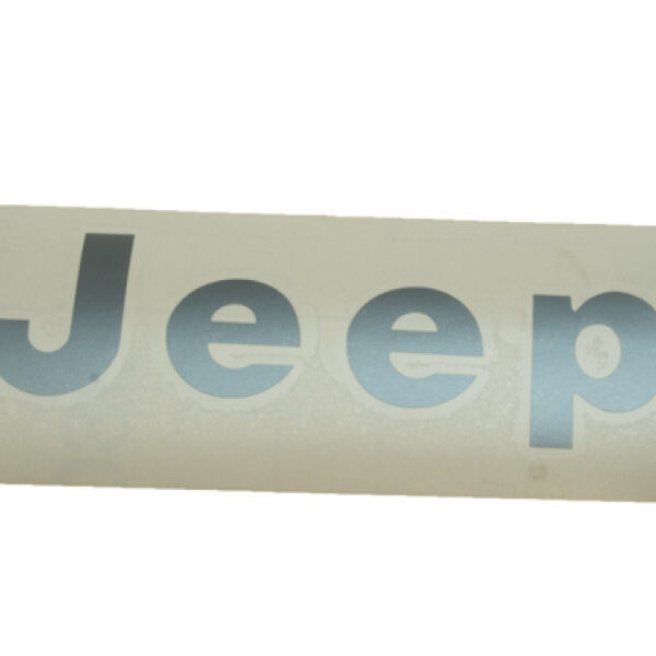 Dekorset  Jeep Seitlich silber CJ: 76 - 86 | YJ: 87 - 95