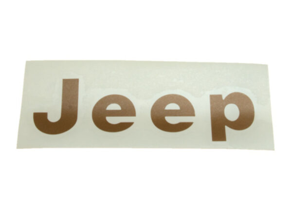 Dekorset Jeep Seitlich bronze CJ: 76 - 86 | YJ: 87 - 95