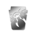 Poison Spyder Motorhauben Dekor silber Wrangler JK 07-18