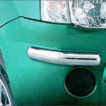 Stoßfängerschutz (Satz) vorne, Edelstahl X-Trail, 11/03-