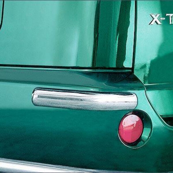 Stoßfängerschutz (Satz) hinten, Edelstahl X-Trail, 11/03-