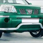 Spoilerschutzrohr Edelstahl Ø 60 mm X-Trail, 11/03-