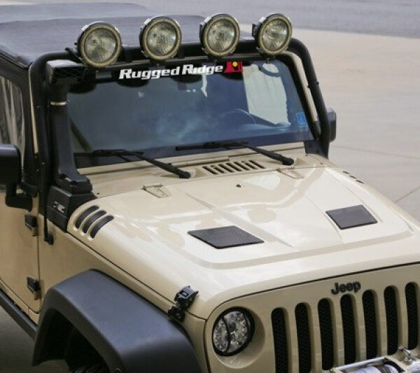 Rugged Ridge Belüftete Motorhaube Jeep JK 07-18
