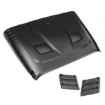 Rugged Ridge Belüftete Motorhaube Kit Jeep JK 07-18 incl. Lüftingshutzen