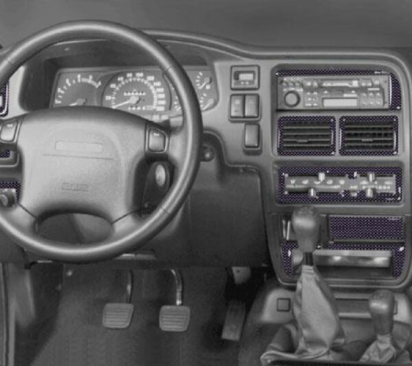 Fahrzeug Innenausstattung Frontera Bj. 03.95-09.98 Carbon-Look