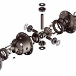 DIFFERENTIALSPERRE FÜR DANA 44, 3,92 UND KÜRZER