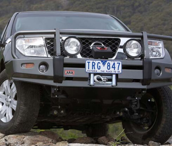 ARB-WINDENSTOSSSTANGE NISSAN PATHFINDER/ D40, -'10, O. TÜV, SPANISCHE PRODUKTION,