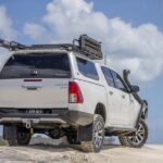 ARB SUMMIT HECKSTOSSSTANGE TOYOTA HILUX REVO AB '16, OHNE PARKSENSOREN