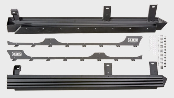 ARB-ROCK SLIDERS JEEP WRANGLER JL 4-TÜRER, SCHWARZ