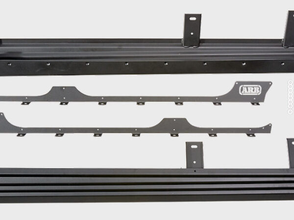 ARB-ROCK SLIDERS JEEP WRANGLER JL 4-TÜRER, SCHWARZ