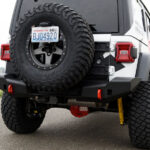 ARB HECKSTOSSSTANGE JEEP WRANGLER JL, STRUKTURIERTE OBERFLÄCHE, SCHWARZ