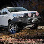 ARB-STEALTHBAR TOYOTA HILUX REVO AB 2016 MIT SEILWINDENAUFNAHME, SCHWARZ