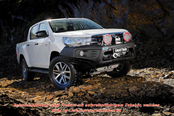 ARB-STEALTHBAR TOYOTA HILUX REVO AB 2016 MIT SEILWINDENAUFNAHME, SCHWARZ