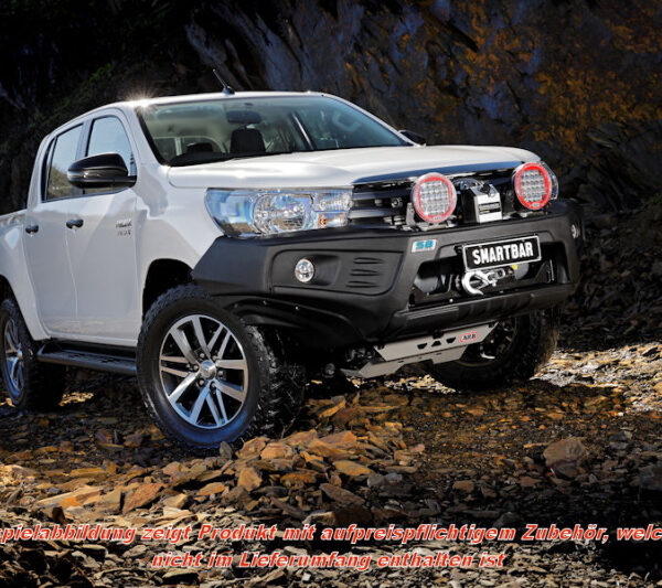 ARB-STEALTHBAR TOYOTA HILUX REVO AB 2016 MIT SEILWINDENAUFNAHME, SCHWARZ