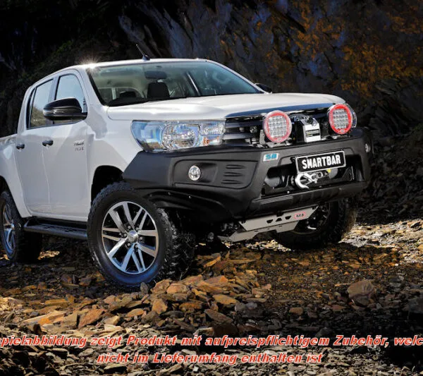 ARB-STEALTHBAR TOYOTA HILUX REVO AB 2016 MIT SEILWINDENAUFNAHME, SCHWARZ