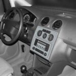 Dekor Alu-Look VW Caddy, Bj. 10/03-