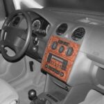 Dekor Wurzelholz-Look VW Caddy, 10/03-