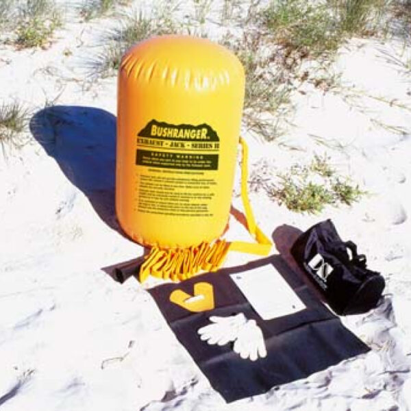 BUSHRANGER XJACK AIRJACK WAGENHEBER 75 CM, FÜR FAHRZEUGE BIS MAX. 4 TO.