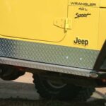 Flankenschutz Jeep Wrangler TJ m. Aluriffelblech