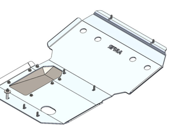 UNTERFAHRSCHUTZ FORD RANGER '12-> DIESEL, VORDERACHSE, ALLE