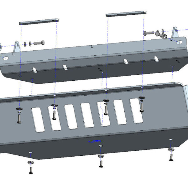 UNTERFAHRSCHUTZ JEEP WRANGLER JL AB 2018, MOTOR
