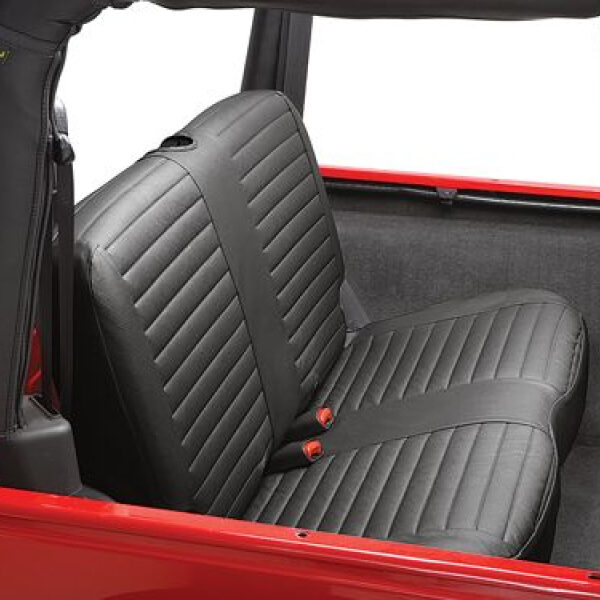 Sitzbezug hinten Black Denim