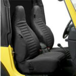 Sitzbezügeset vorne Black Denim Wrangler Tj: 96-02