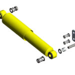 OME-LENKUNGSDÄMPFER SD30 MIT MONTAGE- KIT, SUZUKI JIMNY FJ BIS '18