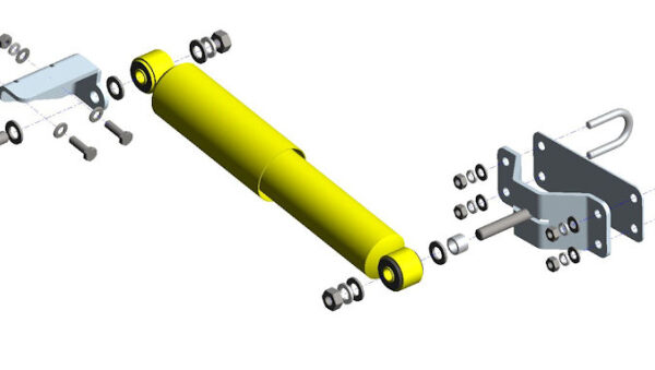OME-LENKUNGSDÄMPFER SD30 MIT MONTAGE- KIT, SUZUKI JIMNY FJ BIS '18