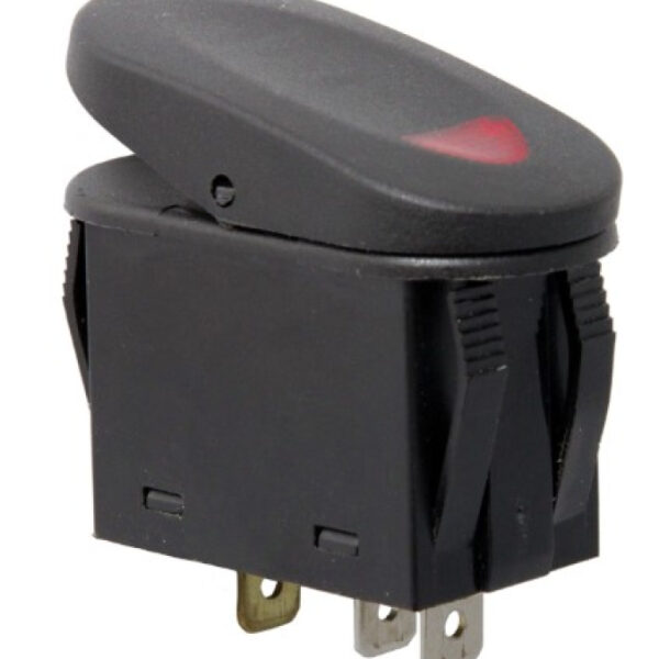 Rugged Ridge Rocker Switch Kippschalter rot beleuchtet