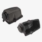 ARB-STECKDOSE 12/24V, MIT GEHÄUSE FÜR AUFBAU