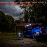 ARB MARKISE INKLUSIVE LED LEISTE 2000MM BREIT, 2500MM LANG