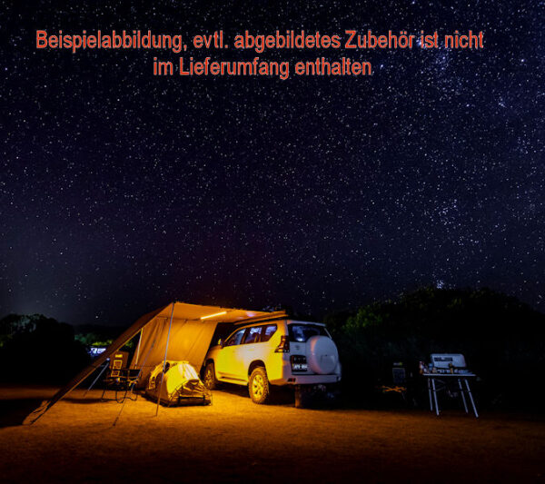 ARB Touring Markise inkl. LED Alu Leiste HARTSCHALE 2500mm x 2500mm