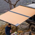 ARB Touring Markise inkl. LED Alu Leiste HARTSCHALE 2500mm x 2500mm BLACK EDITION