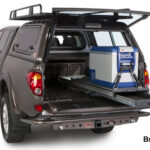 Outback Modular Auszug mit Schublade 505x1355x140 (Außen in mm), grau