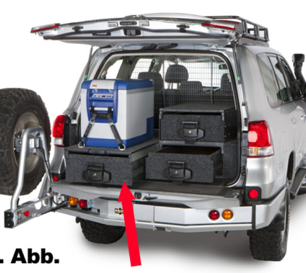 Outback Modular Schublade, einfach 535x845x280