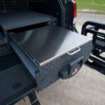 OUTBACK AUSZIEHTISCH FÜR SCHUBLADE RD1355 & RD945, EDELSTAHL, 505MM