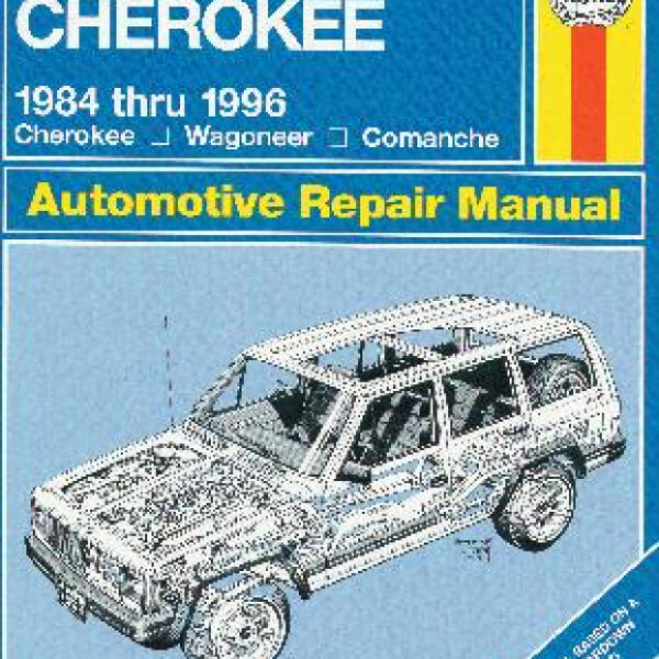 Reparaturbuch, englisch, XJ